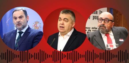 Es fan públics els àudios de Santos Cerdán, Ábalos i Koldo García